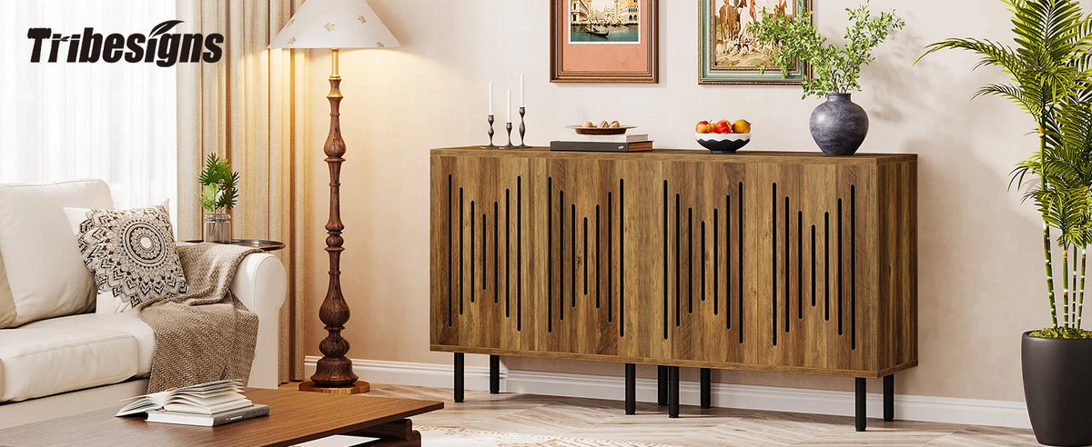 Sideboard Cabinet Set of 2, view 18