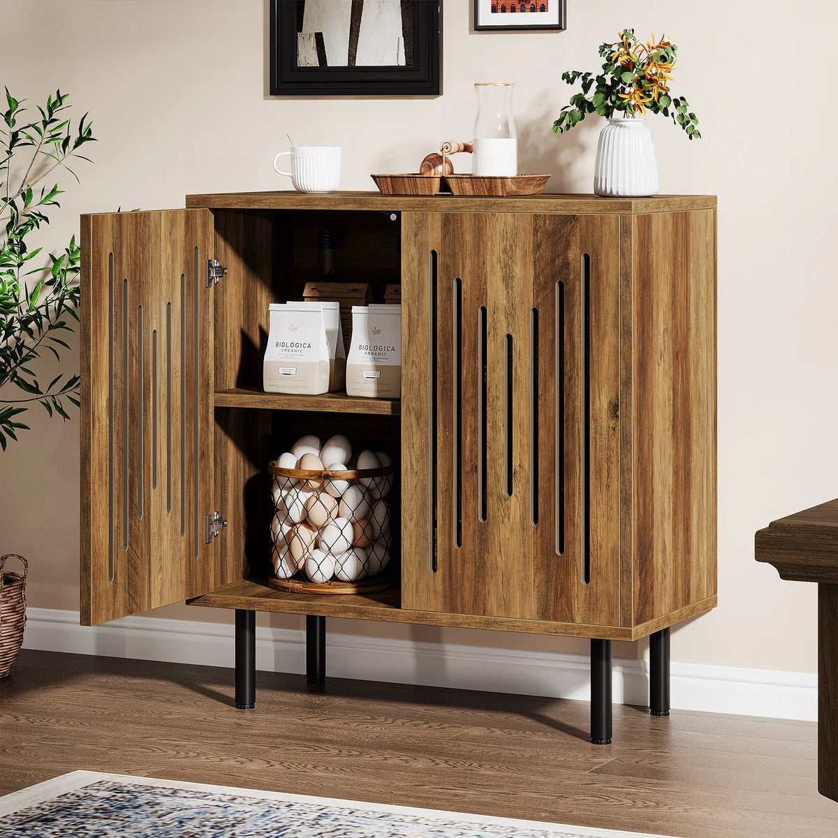 Sideboard Cabinet Set of 2, view 22