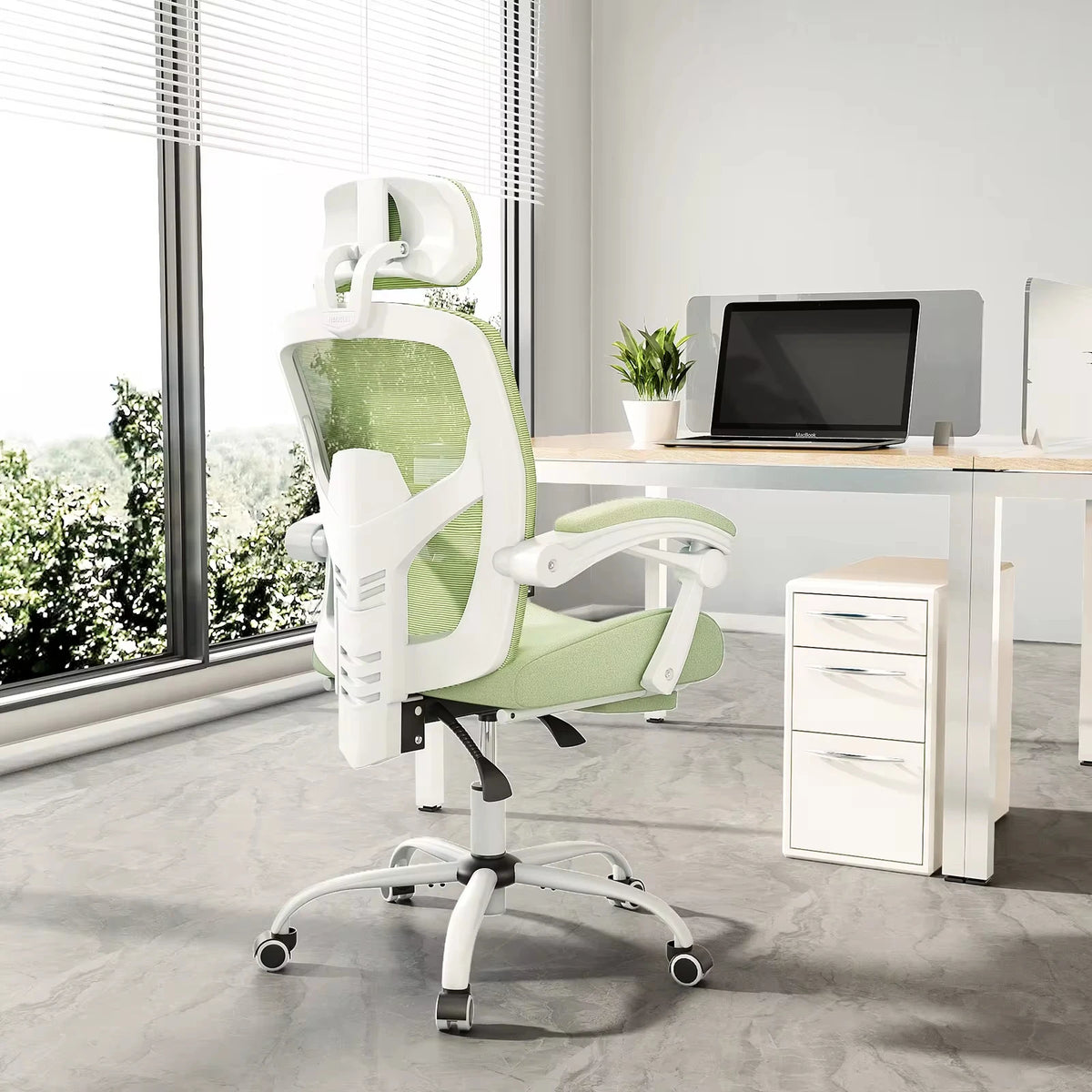 Gaming chair - Ergonomic Reclining High Back Mesh Living Room Rocking Gaming Chair