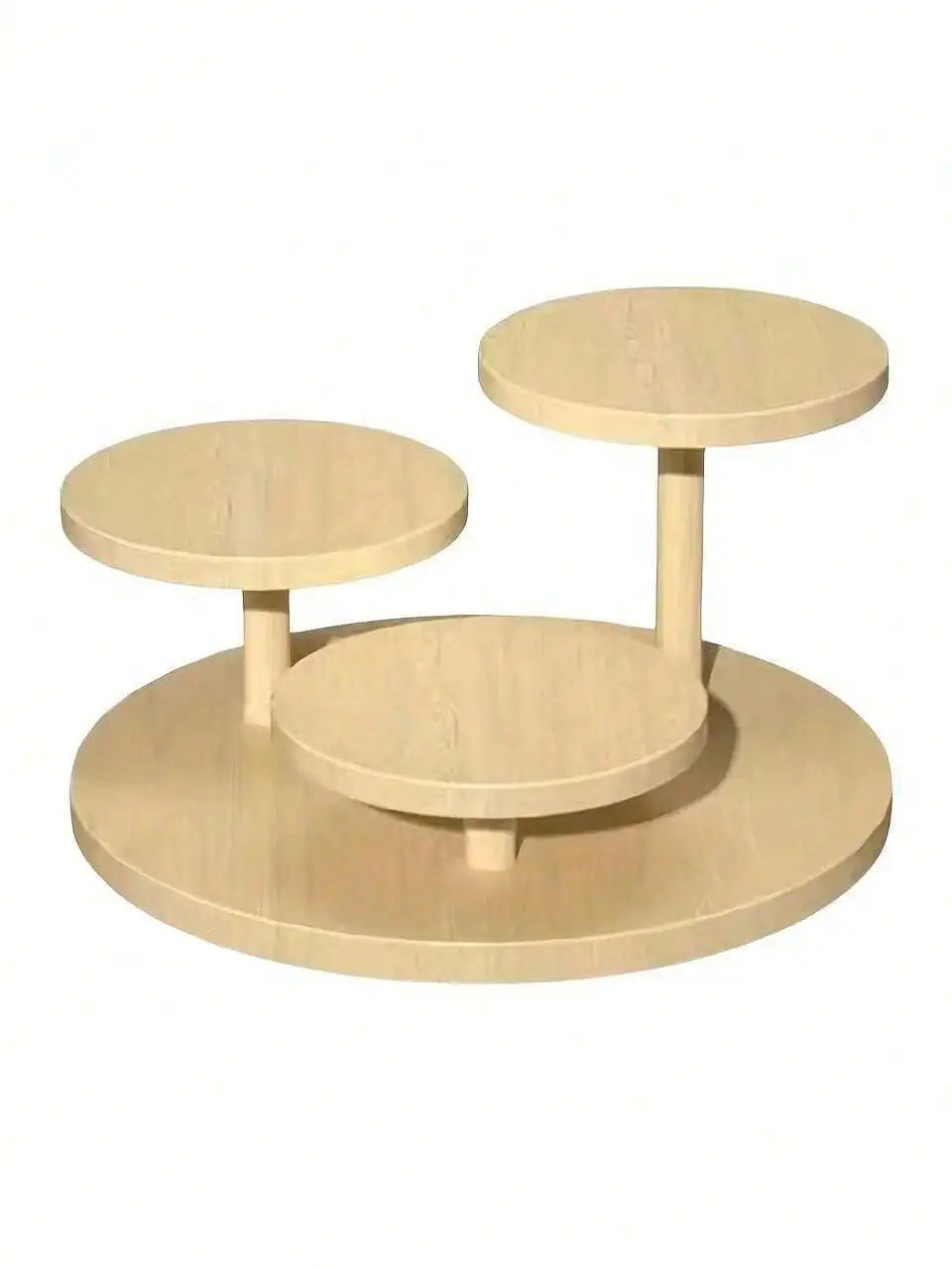 Wooden Display Rack, Multi-Layer Storage Shelf, 3 or 5 Layers