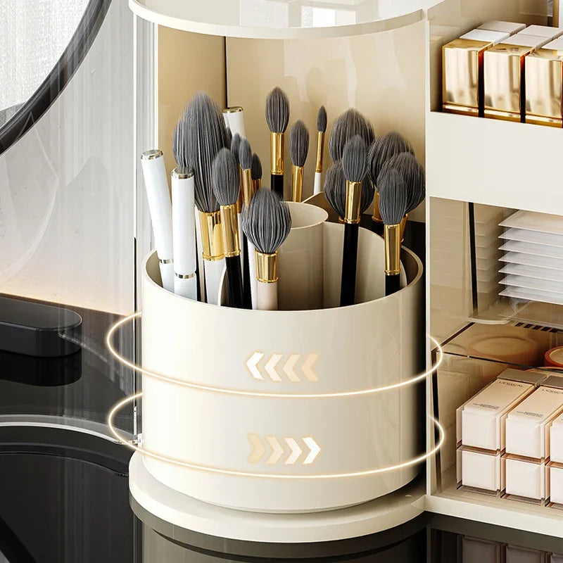 Makeup Organizer, Dustproof Drawer Storage Box for Skincare