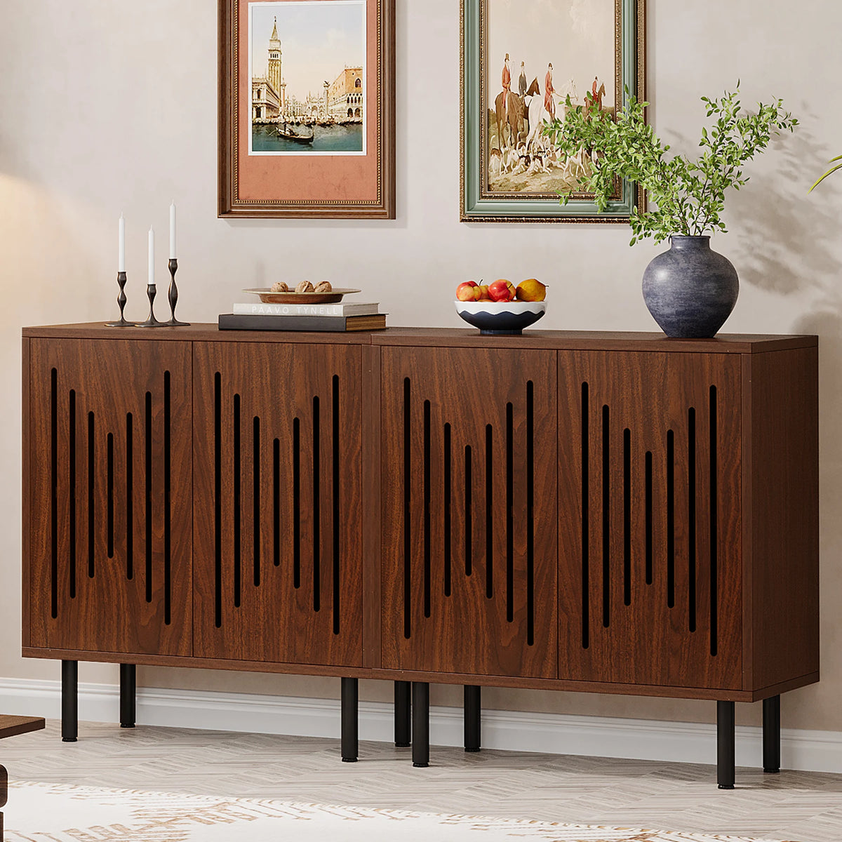 Sideboard Cabinet Set of 2
