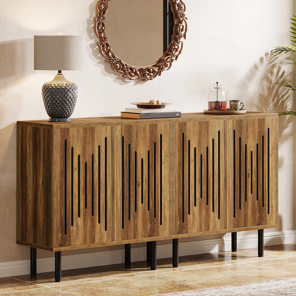 Sideboard Cabinet Set of 2, view 32