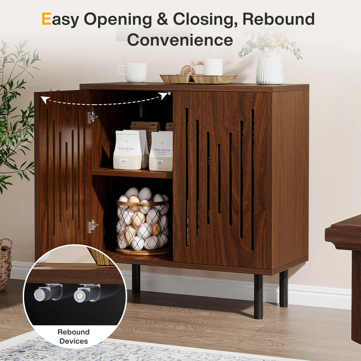 Sideboard Cabinet Set of 2, view 4