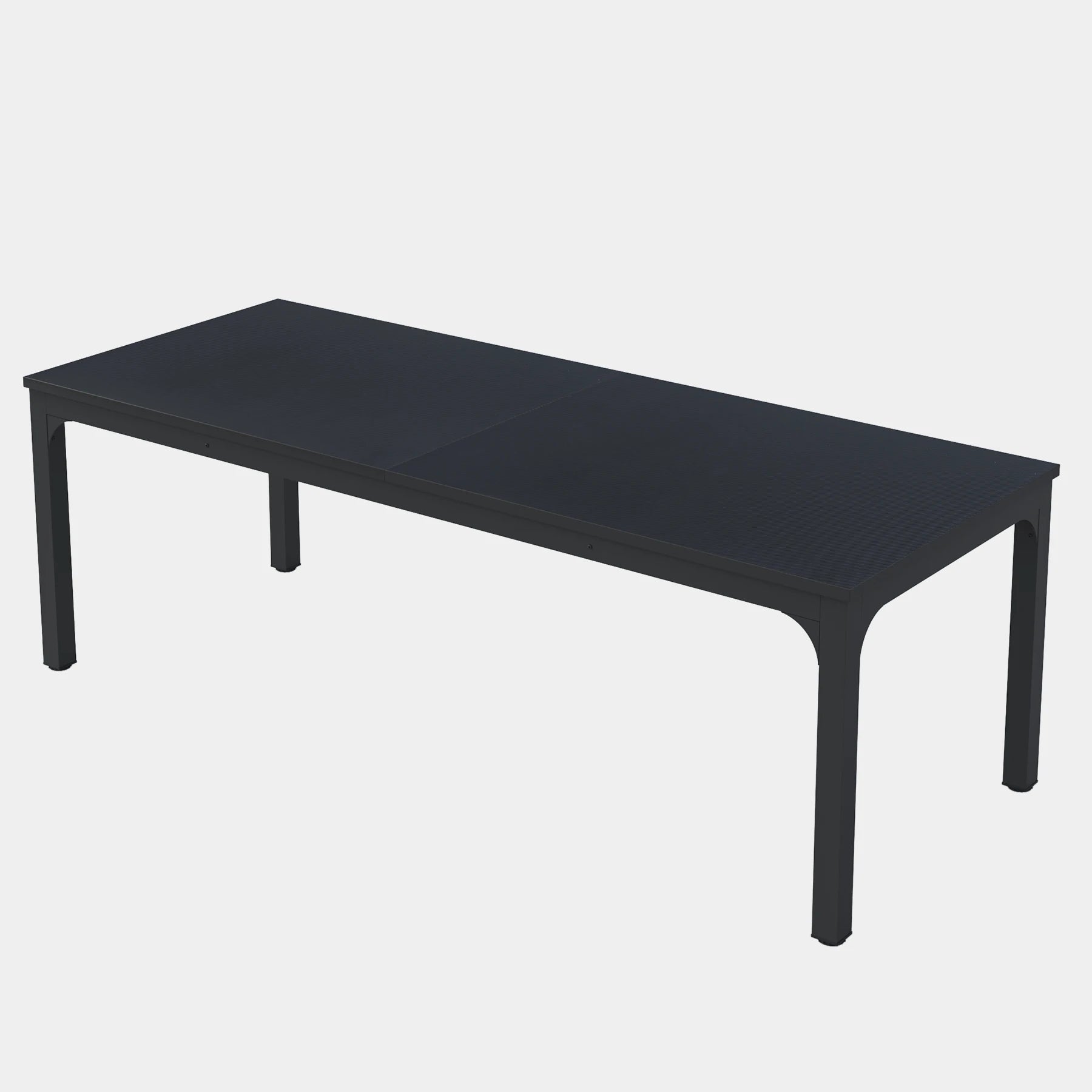 Industrial Wood Computer Desk with Steel Frame for Two-Person Home Office — 78.7"