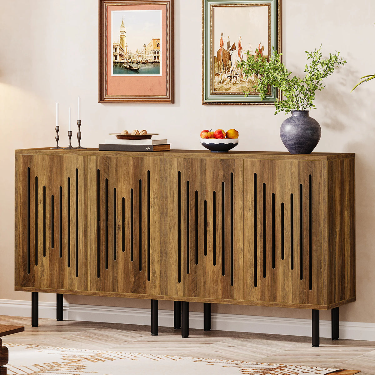 Sideboard Cabinet Set of 2, view 29