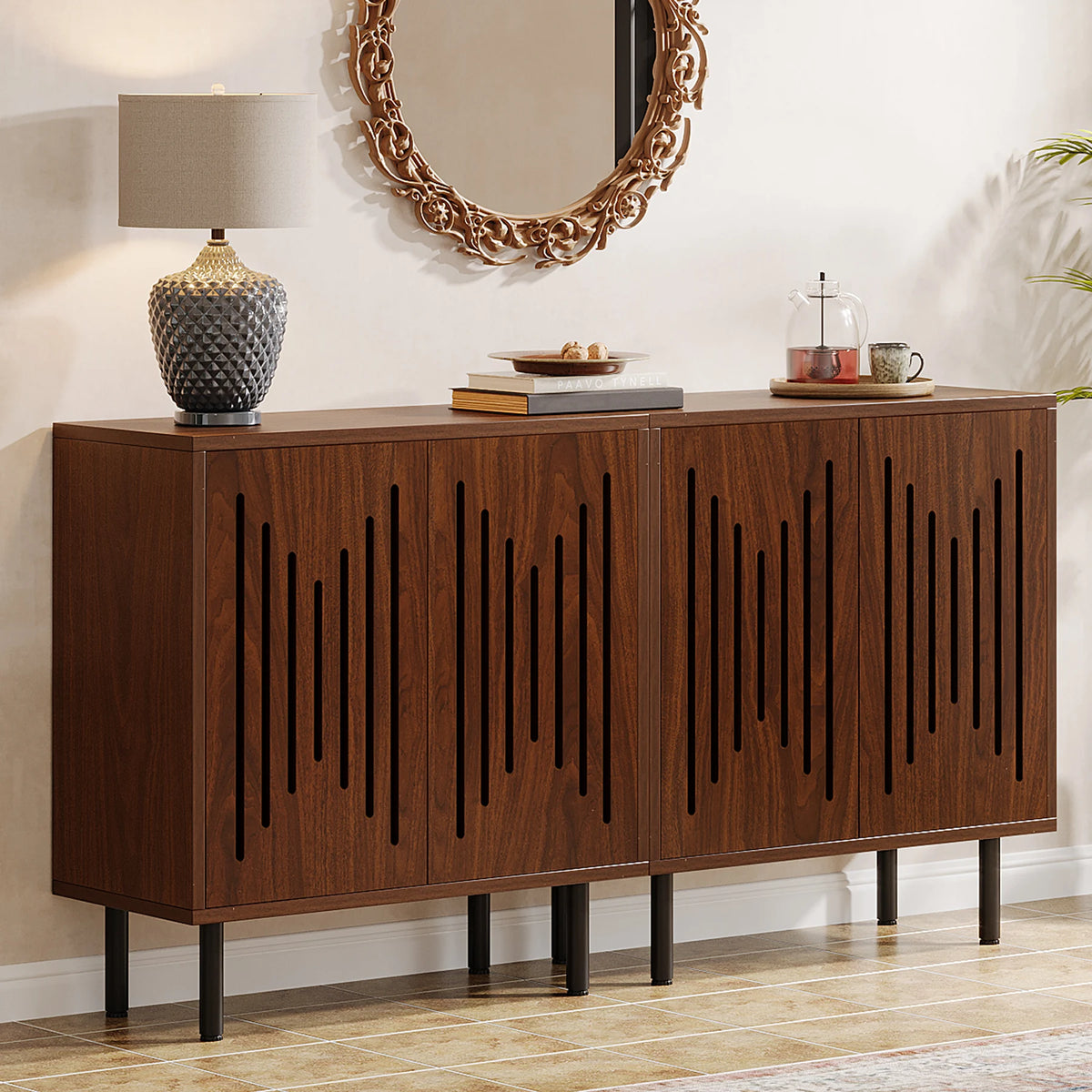 Sideboard Cabinet Set of 2, view 31