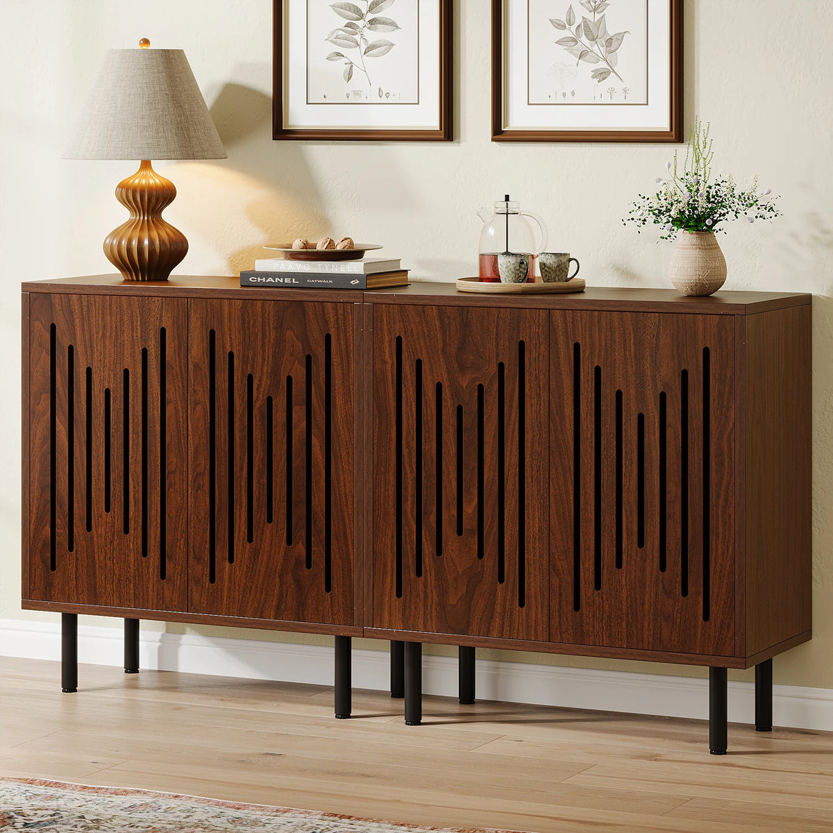 Sideboard Cabinet Set of 2, view 16