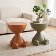 C shaped side table - Light Luxury Cartoon Sofa Edge Table Creative Flat Head Coffee