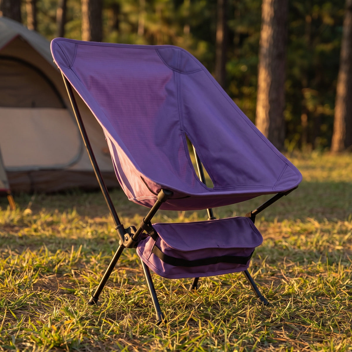 Folding camping chair - Foldable Camping Chairs Set Lightweight Folding Chair, 20.5" x 22.8" x 26"